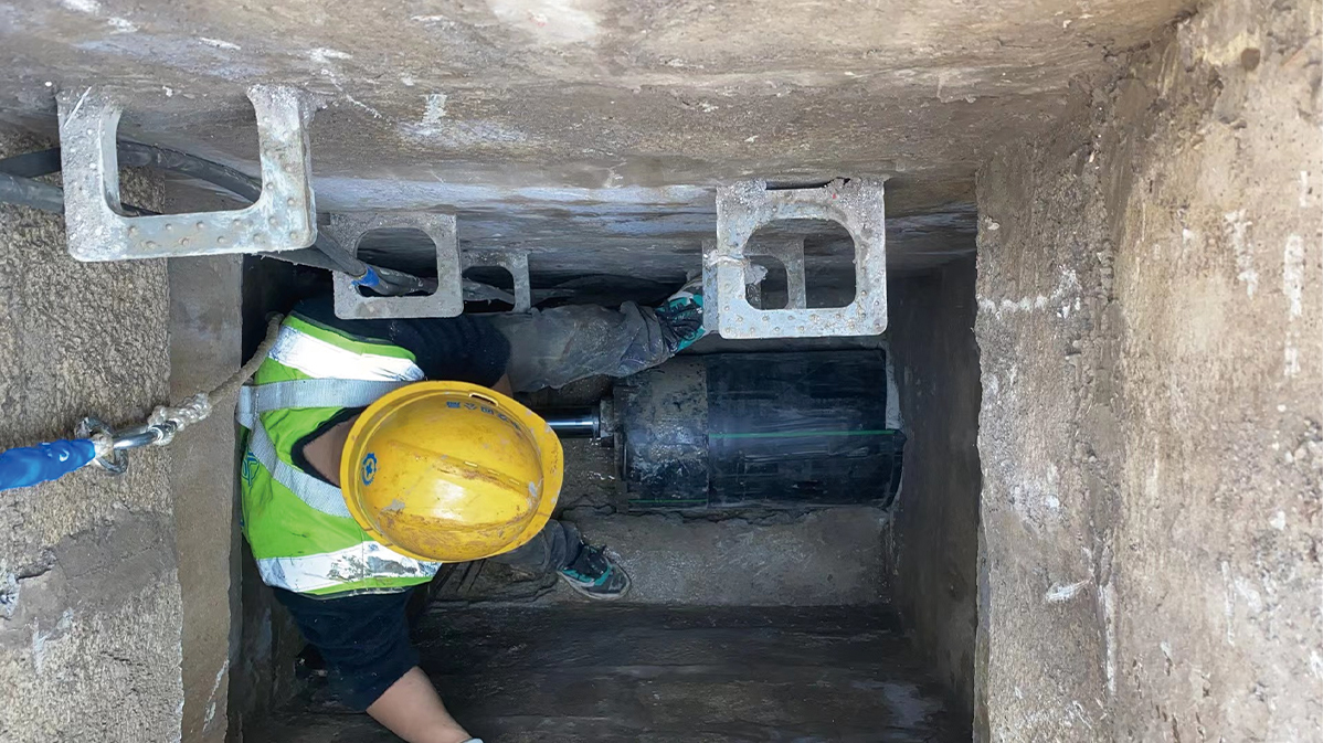 米林HDPE短管内衬法